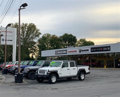 Done with the tools you need You&x27;re ready to visit Maguire Chrysler Dodge Jeep Ram of Syracuse Get Driving Directions. . Maguire dodge of syracuse